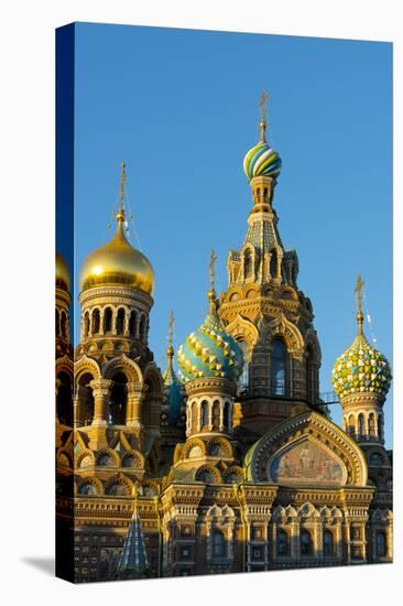 The Church on the Spilled Blood, UNESCO World Heritage Site, St. Petersburg, Russia, Europe-Miles Ertman-Premier Image Canvas