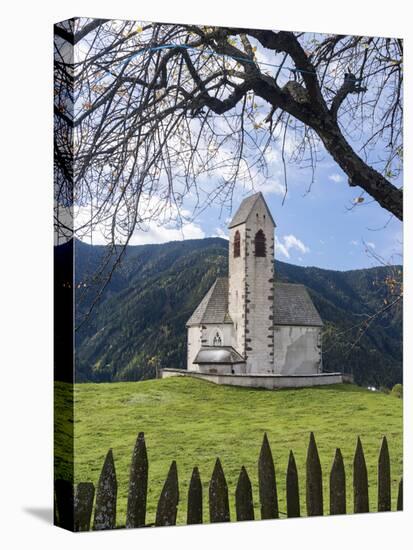 The Church Sankt Jakob, Val de Funes, Italy, South Tyrol, Alto Adige-Martin Zwick-Premier Image Canvas