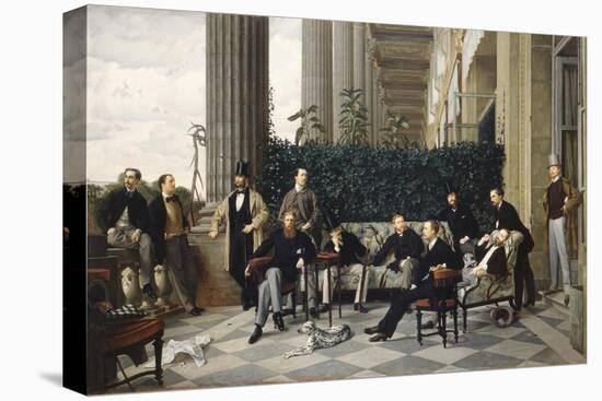 The Circle of the Rue Royale, 1868-James Jacques Joseph Tissot-Premier Image Canvas