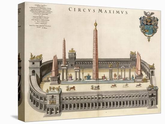The Circus Maximus (From the Atlas Van Loo)-Joan Blaeu-Premier Image Canvas
