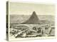 The City and Valley of Arequipa, from the Heights of Yanahuara-Édouard Riou-Premier Image Canvas