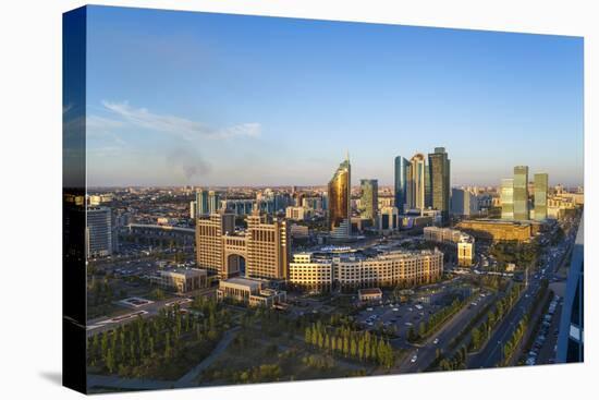 The City Center and Central Business District, Astana, Kazakhstan, Central Asia-Gavin Hellier-Premier Image Canvas