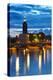 The City Hall at Night, Kungsholmen, Stockholm, Sweden, Scandinavia, Europe-Frank Fell-Premier Image Canvas