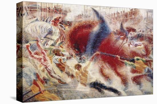 The City Rises, 1910-Umberto Boccioni-Premier Image Canvas