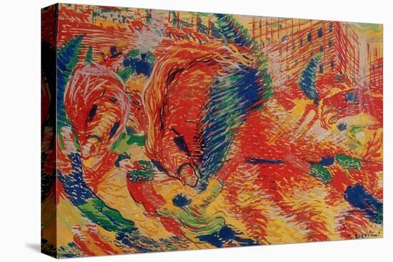 The City Rises, 1911-Umberto Boccioni-Premier Image Canvas