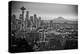 The City Skyline of Seattle, Washington from Kerry Park - Queen Anne - Seattle, Washington-Dan Holz-Premier Image Canvas