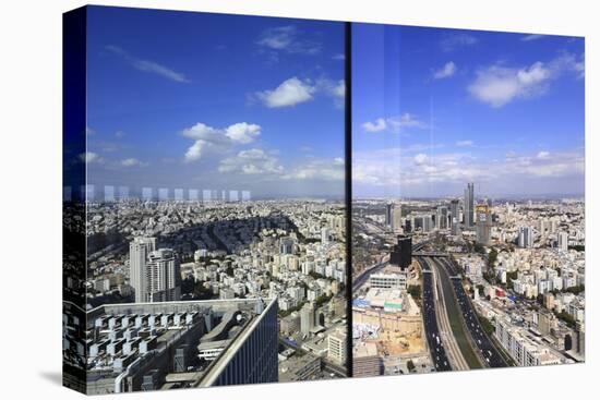 The City View from the Azrieli Observatory.-Stefano Amantini-Premier Image Canvas