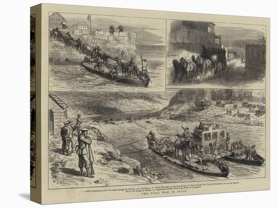 The Civil War in Spain-Godefroy Durand-Premier Image Canvas