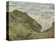 The Cliff at Pourville-Claude Monet-Premier Image Canvas