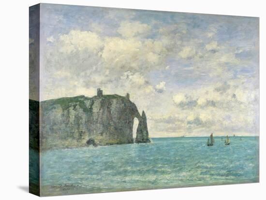 The Cliffs at Etretat, 1890-Eugène Boudin-Premier Image Canvas