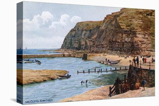 The Cliffs, Staithes-Alfred Robert Quinton-Premier Image Canvas