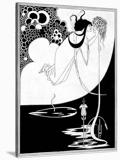 The Climax, Illustration from "Salome" by Oscar Wilde, 1893-Aubrey Beardsley-Premier Image Canvas