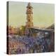 The Clock Tower, Last Light, Jodhpur-Andrew Gifford-Premier Image Canvas