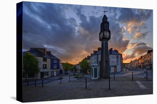 The Clock, Westport, County Mayo, Connacht, Republic of Ireland, Europe-Carsten Krieger-Premier Image Canvas