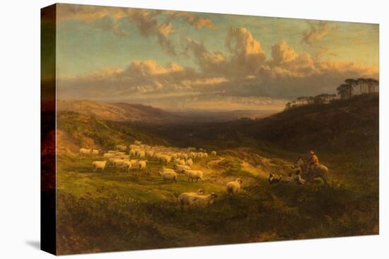 The Closing Day, Scene in Sussex, 1872-George Vicat Cole-Premier Image Canvas