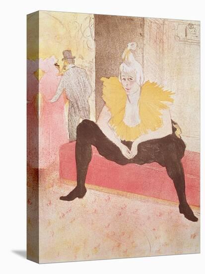 The Clowness Cha-U-Kao Seated, 1896-Henri de Toulouse-Lautrec-Premier Image Canvas