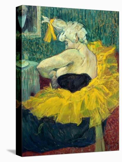 The Clowness Cha-U-Kao-Henri de Toulouse-Lautrec-Premier Image Canvas