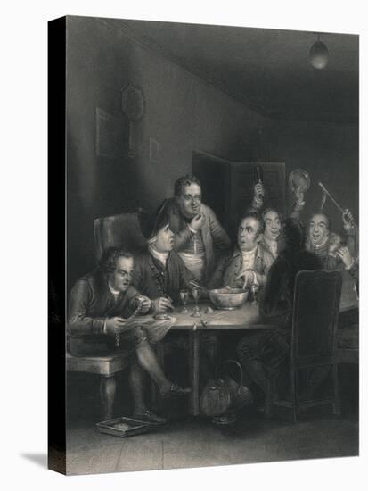 'The Clubbists', 1860-William Greatbach-Premier Image Canvas