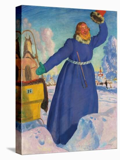 The Coachman, 1923-Boris Mihajlovic Kustodiev-Premier Image Canvas