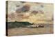 The Coast at Trouville-Eug?ne Boudin-Premier Image Canvas