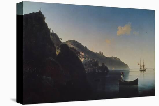 The Coast Near Amalfi, 1841-Ivan Konstantinovich Aivazovsky-Premier Image Canvas