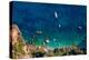 The Coastline of the Island of Capri, Campania, Italy, Europe-Neil Farrin-Premier Image Canvas