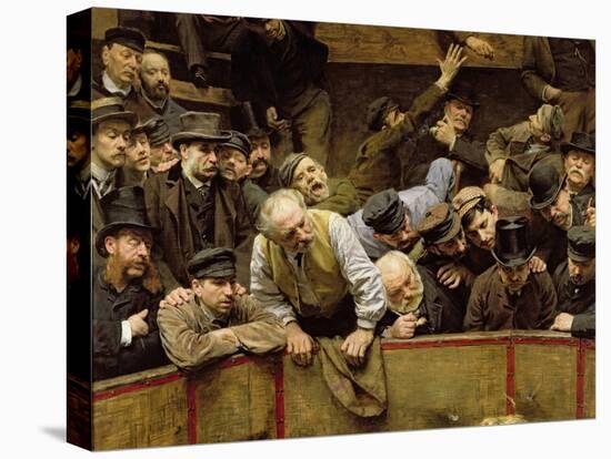 The Cockfight, 1889-Remy Cogghe-Premier Image Canvas