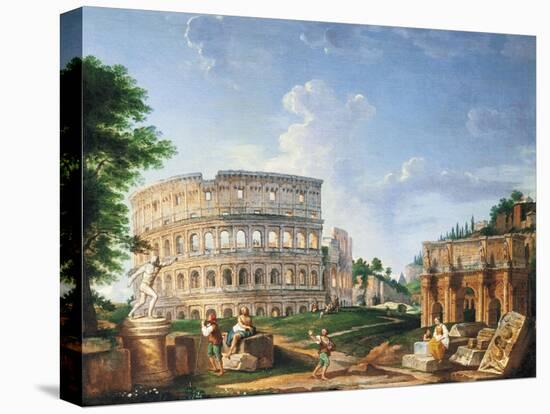 The Coliseum-Giovanni Paolo Pannini-Premier Image Canvas