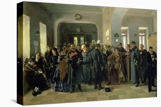 The Collapse of a Bank, 1881-Vladimir Egorovic Makovsky-Premier Image Canvas