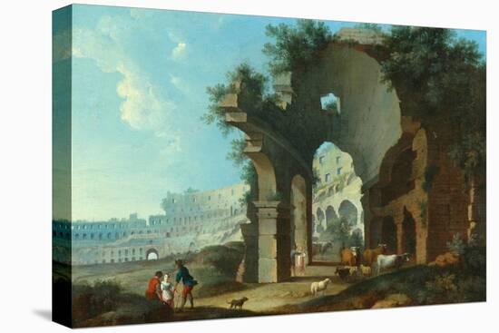 The Colosseum at Rome-Hendrik Van Lint-Premier Image Canvas