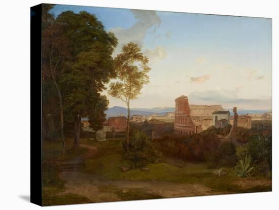 The Colosseum in Rome, 1828-Carl Rottmann-Premier Image Canvas