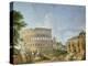 The Colosseum, Rome-Giovanni Paolo Pannini-Premier Image Canvas