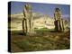 The Colossi of Memnon, near Thebes, Egypt-English Photographer-Premier Image Canvas