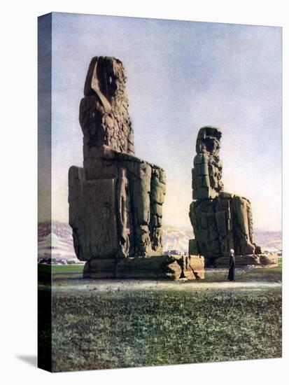 The Colossi of Memnon, Thebes, Egypt, 1933-1934-Donald Mcleish-Premier Image Canvas