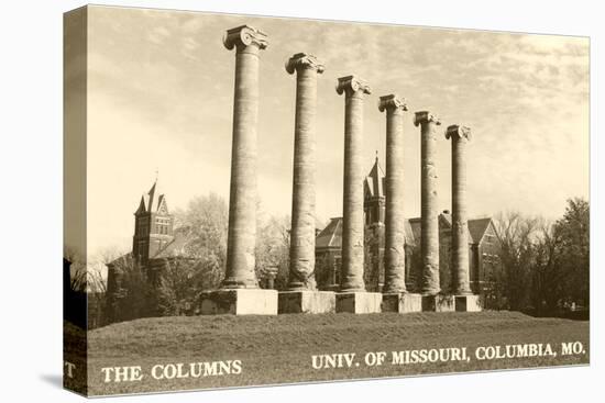 The Columns, University of Missouri-null-Stretched Canvas