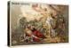 The Combat of Mars and Minerva-Jacques Louis David-Premier Image Canvas