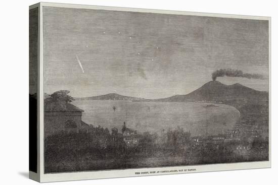 The Comet, Seen at Castellamare, Bay of Naples-null-Premier Image Canvas