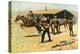 The Coming and Going of the Pony Express-Frederic Sackrider Remington-Stretched Canvas