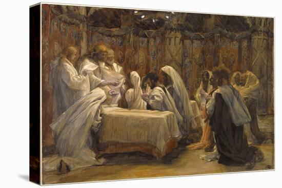 The Communion of the Apostles, Illustration for 'The Life of Christ', C.1884-96-James Tissot-Premier Image Canvas