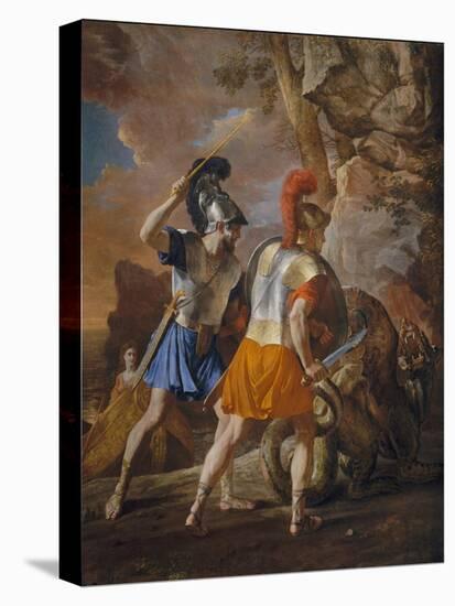 The Companions of Rinaldo, c.1633-Nicolas Poussin-Premier Image Canvas