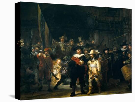 The Company of Frans Banning Cocq and Willem van Ruytenburch-Rembrandt van Rijn-Premier Image Canvas