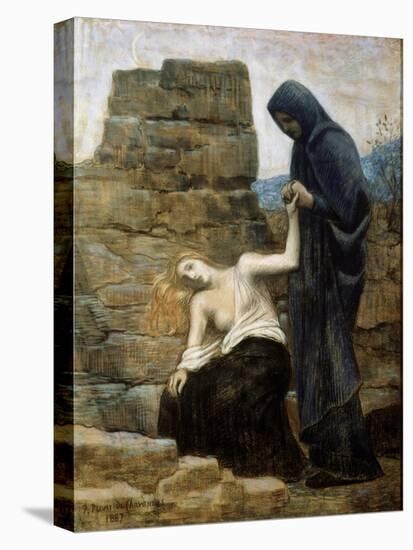 The Compassion, 1887-Pierre Puvis de Chavannes-Premier Image Canvas