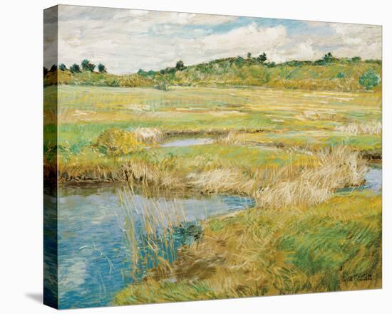 The Concord Meadow, c.1890-Frederick Childe Hassam-Stretched Canvas