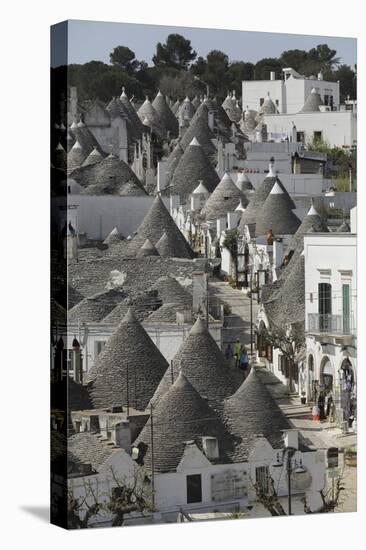 The Cone-Shaped Roofs of Trulli Houses in the Rione Monte District, Alberobello, Apulia, Italy-Stuart Forster-Premier Image Canvas