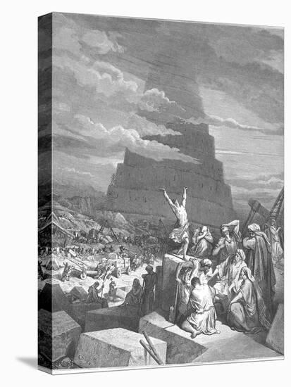 The Confusion of Tongues, 1897-Gustave Doré-Premier Image Canvas