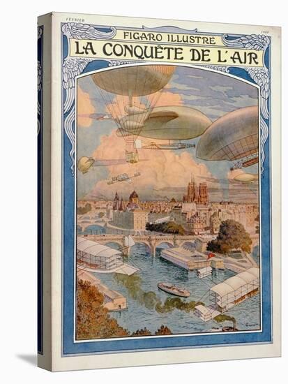 The Conquest of the Air, 1909-Eugene Grasset-Premier Image Canvas