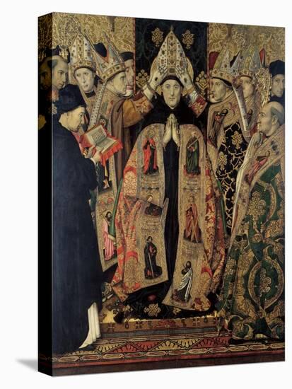 The Consecration of Saint Augustine-Jaume Huguet-Premier Image Canvas