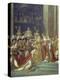 The Consecration of the Emperor Napoleon and the Coronation of the Empress Josephine Notre-Dame-Jacques Louis David-Premier Image Canvas