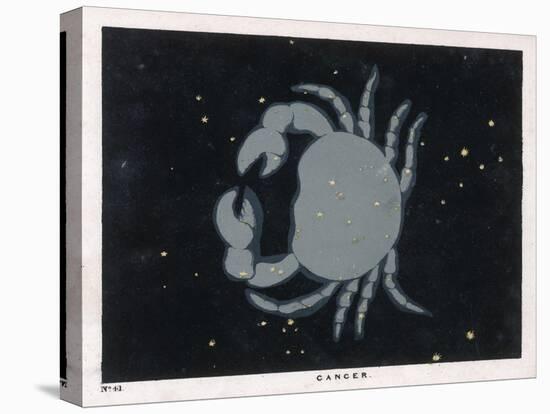 The Constellation of Cancer the Crab-Charles F. Bunt-Stretched Canvas