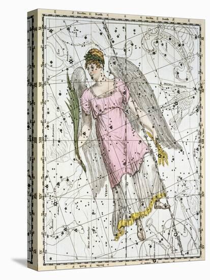 The Constellation Virgo from A Celestial Atlas-A. Jamieson-Premier Image Canvas